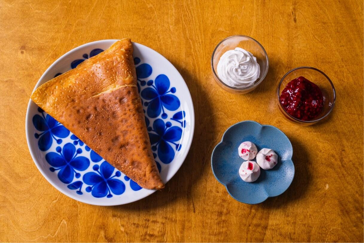 ルーネベリタルト風クレープ